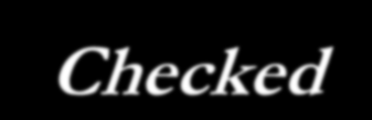 Κατηγορίες Checked και Unchecked exceptions Checked exceptions (ελεγχόμενες εξαιρέσεις) Exceptions που κληρονομούν από την τάξη Exception αλλά όχι από την τάξη RuntimeException Ο μεταγλωττιστής