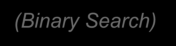 Δυαδική αναζήτηση (Binary Search) (2/7) class MyBinarySearch1 { public static void main (String[] args) { int orderednumbers[] = {-31, -22, 1, 3, 4, 5, 9, 10, 17, 23 }; int key=17; System.out.