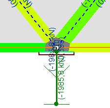 3.1.6. ΕΛΕΓΧΟΣ ΚΟΜΒΩΝ Οι κόμβοι A και D είναι CCT (Compression-Compression-Tension).