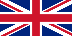 Στο Ηνωμένο Βασίλειο: Γνωστή ως Union Flag ή Union Jack (Σημαία της Ένωσης) και με μπλε φόντο, αποτελείται από τον κόκκινο σταυρό του Αγίου Γεωργίου (προστάτης άγιος της Αγγλίας), τον διαγώνιο λευκό