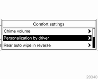 116 Όργανα και χειριστήρια Climate control mode (Λειτουργία ελέγχου κλιματισμού): Ελέγχει την κατάσταση του συμπιεστή ψύξης, όταν εκκινηθεί το όχημα.