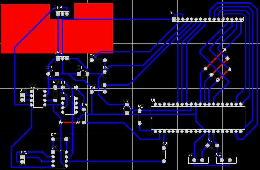 PCB εμφάνισης της εφαρμογής Λογικό