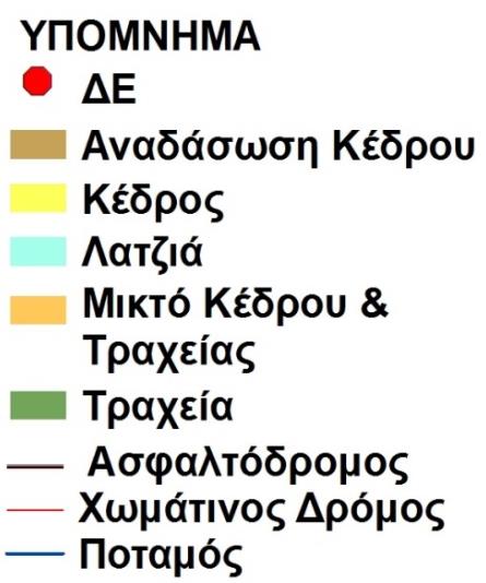 Μελέτη των φαινοτυπικών χαρακτηριστικών των βελόνων του Cedrus brevifolia Henry, με την εφαρμογή κλασσικής μορφομετρίας για την αποτύπωση προσαρμοστικών χαρακτηριστικών σε διαφορετικές θέσεις