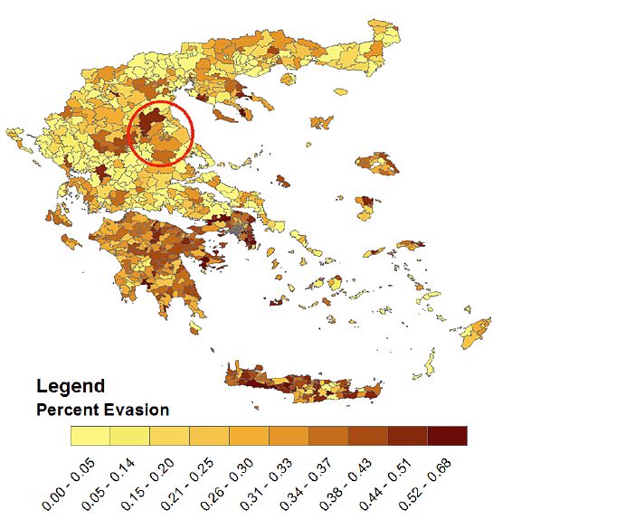 εισοδήματος κατέληξαν στο συμπέρασμα ότι το ύψος της φοροδιαφυγής για το 2009 ανέρχεται στα 28 δις. Ευρώ.