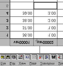 Εγχειρίδιο SPSS 7 Εισαγωγή εδοµένων Για να εισάγετε δεδοµένα στην εφαρµογή, απλώς κάντε κλικ µε το αριστερό πλήκτρο του ποντικιού στο άκρο αριστερά φατνίο του φύλλου δεδοµένων.