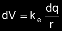 Ηλεκτρικό δυναμικό συνεχούς κατανομής φορτίου (1/3) Μέθοδος 1 η : Αν η κατανομή φορτίου είναι γνωστή.