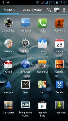 17 Intrare in Launcher Deschideti si comutati aplicatii Launcher-ul contine icoane pentru toate aplicatile de pe telefonul dvs.