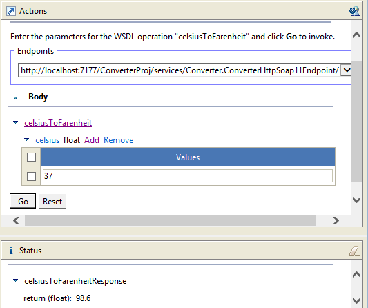 Eclipse > Creating a Bottom Up Web Service