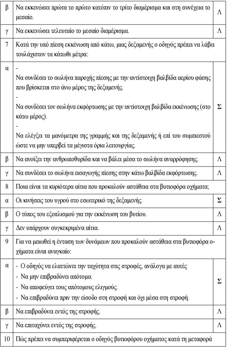 δεξμενής. - Ν συνδέσει τον σωλήν εκφόρτωσης με την ντίστοιχη λίδ εκκένωσης (στο κάτω μέρος).