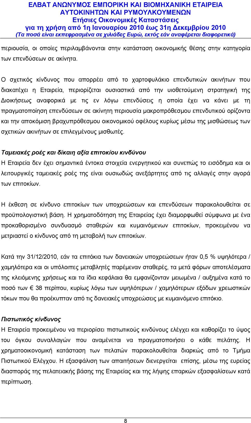 επενδύσεις η οποία έχει να κάνει με τη πραγματοποίηση επενδύσεων σε ακίνητη περιουσία μακροπρόθεσμου επενδυτικού ορίζοντα και την αποκόμιση βραχυπρόθεσμου οικονομικού οφέλους κυρίως μέσω της