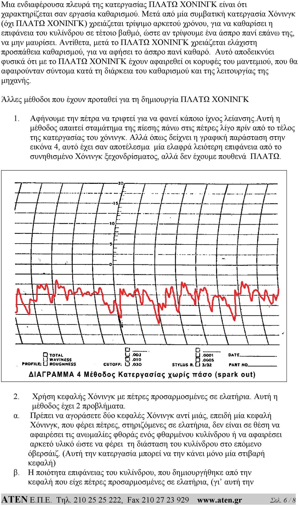 να µην µαυρίσει. Αντίθετα, µετά το ΠΛΑΤΩ ΧΟΝΙΝΓΚ χρειάζεται ελάχιστη προσπάθεια καθαρισµού, για να αφήσει το άσπρο πανί καθαρό.