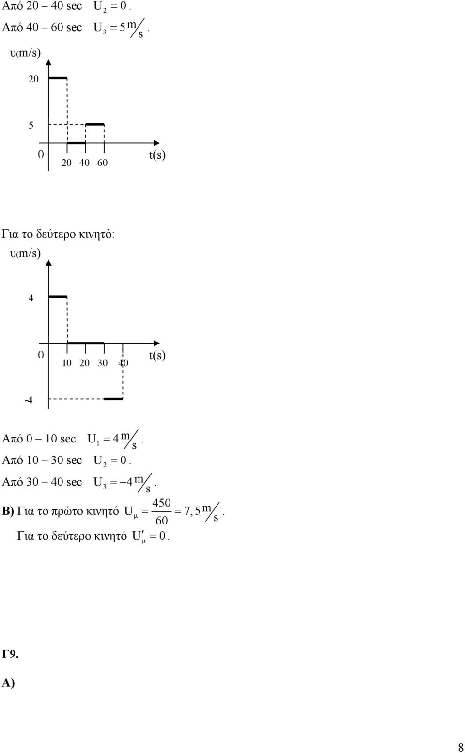 4-4 Από ec U = 4m. Από ec U =. Από 4 ec U = 4m.