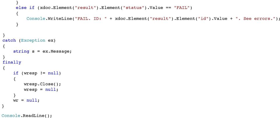 element("id").value + ". See errors.