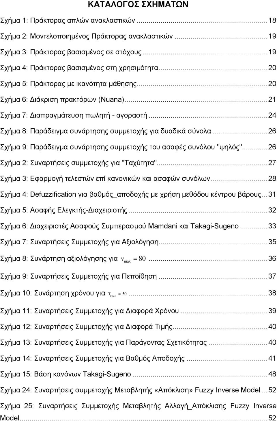 .. 24 Σχήμα 8: Παράδειγμα συνάρτησης συμμετοχής για δυαδικά σύνολα... 26 Σχήμα 9: Παράδειγμα συνάρτησης συμμετοχής του ασαφές συνόλου "ψηλός"... 26 Σχήμα 2: Συναρτήσεις συμμετοχής για "Ταχύτητα".