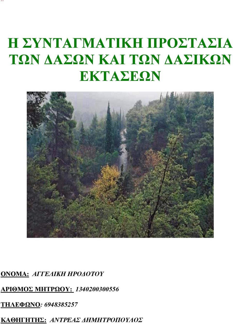 ΟΤΟΥ ΑΡΙΘΜΟΣ ΜΗΤΡΩΟΥ: 1340200300556