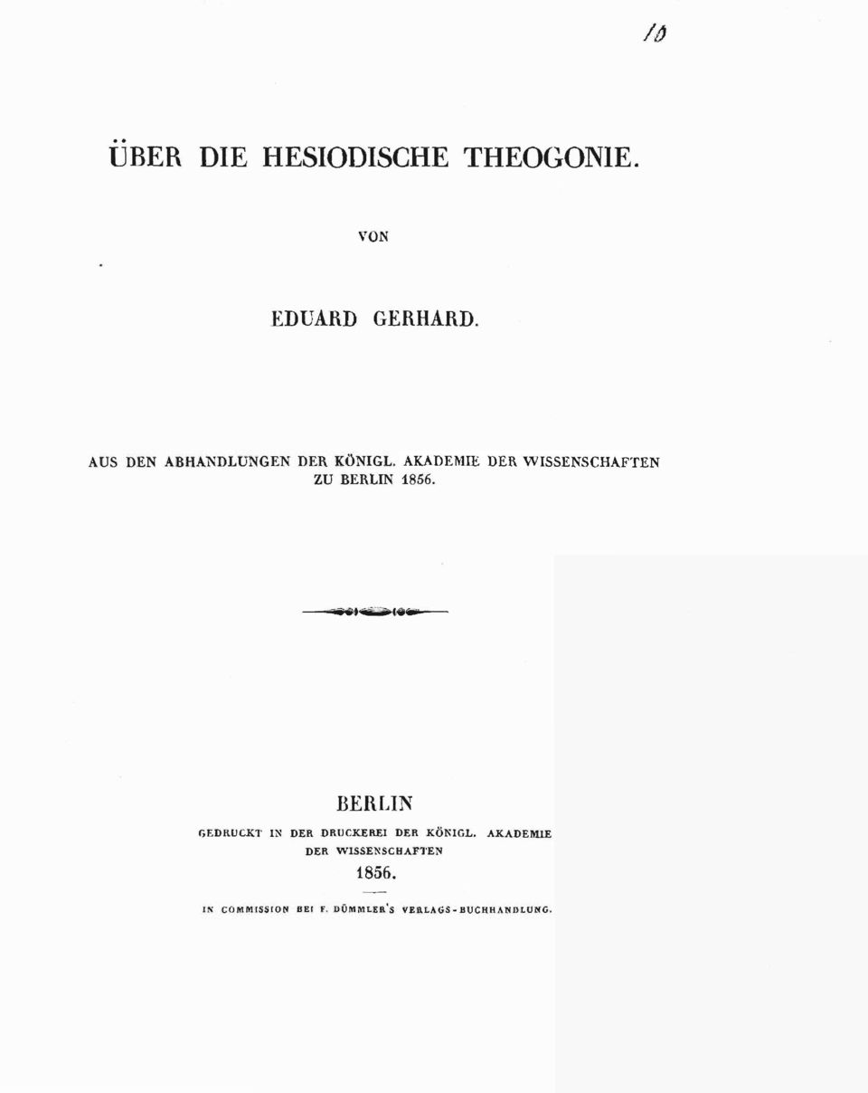 AKADEMIE DER WISSENSCHAFTEN ZU BERLIN 1856.