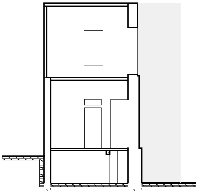 3 ΠΕΡΙΓΡΑΦΗ ΦΕΡΟΝΤΟΣ ΟΡΓΑΝΙΣΜΟΥ 3.4.2 ΦΕΡΟΥΣΑ ΤΟΙΧΟΠΟΙΙΑ Ισόγειο Το πάχος της τοιχοποιίας της ανατολικής πλευράς είναι 50cm και της νότιας 36cm.