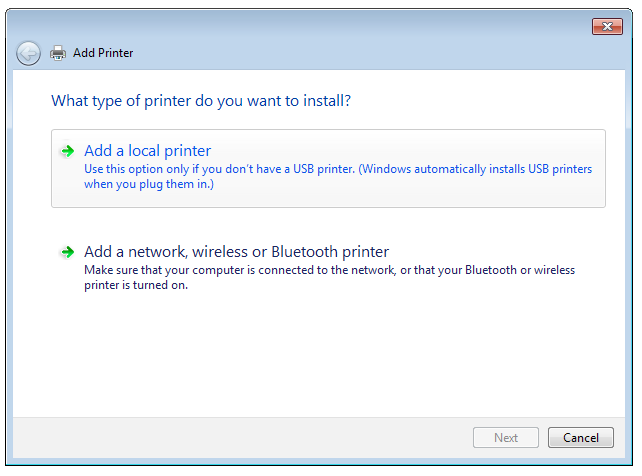 5.3.2 Χρήση του LPR για κοινή χρήση εκτυπωτή Μπορείτε να κάνετε κοινή χρήση του εκτυπωτή με υπολογιστές με λειτουργικό σύστημα Windows και MAC που χρησιμοποιούν LPR/ LPD (Line Printer Remote/Line