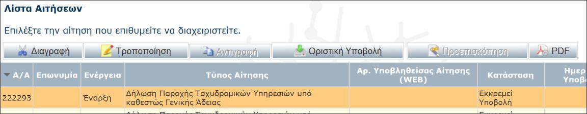 ην 6ο Βήκα «Οξηζηηθή Τπνβνιή» (ρήκα 45) κπνξείηε λα ζπκπιεξώζεηε ηπρόλ «ρόιηα-παξαηεξήζεηο» ζην ζρεηηθό πεδίν θαη λα δείηε ηα ζηνηρεία ηεο Γήισζεο πξνηνύ ηελ ππνβάιεηε νξηζηηθά.