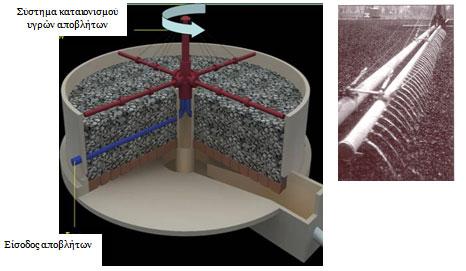 μικροοργανισμών) - Αερόβια επεξεργασία * Ζωογλοία: Δημιουργία δραστικού βιολογικού στρώματος (βακτήρια, μύκητες, πρωτόζωα, τροχόζωα, κ.