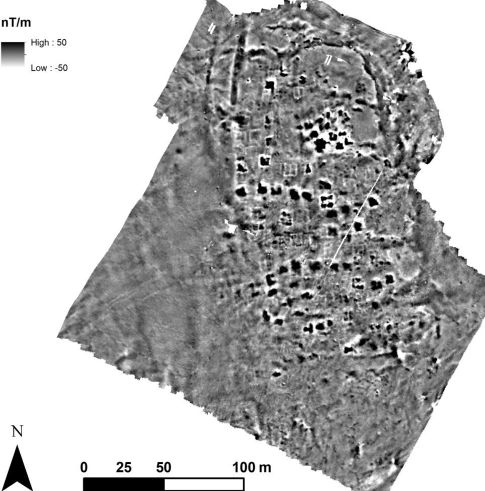 ΠΕΡΔΙΚΑ 1 (Αρχαιότερη Νεολιθική έως Μέση Εποχή Χαλκού) - ΜΑΓΝΗΤΙΚΑ Γ A A: Κεντρική ζώνη κατοίκησης, +10 κατασκευές υψηλής μαγνητικού