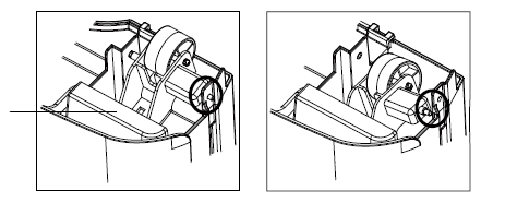 2. Ελέγξτε αν το φλοτέρ στο δοχείο νερού είναι σωστά τοποθετημένο, καθώς μπορεί να έχει μετατοπιστεί λόγω της μεταφοράς. Σε περίπτωση που έχει μετακινηθεί, τοποθετήστε το στην σωστή θέση.