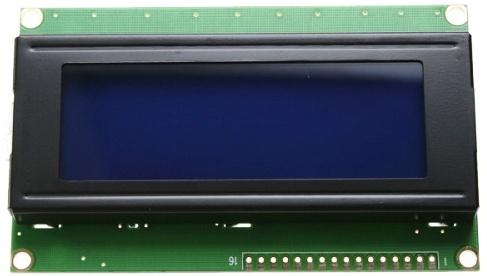 Σχήμα 2.10: Η LCD οθόνη QC2004A Στο σχήμα 2.11 παρουσιάζεται το σχέδιο για την συνδεσμολογία του ποτενσιόμετρου και των ακροδεκτών της οθόνης με την πλατφόρμα Arduino.