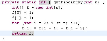 Σχήμα 17: Choosing an exception to break on. 4. Ας αλλάξουμε τον κώδικά μας έτσι ώστε να εγείρεται η εξαίρεση. Μέσα στη μέθοδο getfiboarray, αλλάξτε το σύμβολο < σε <=.