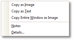 Manual de utilizare PicoScope 6 6.2 47 Meniul Editare Locaţie: Bara de meniu > Editare Scop: oferă acces la funcţiile legate de clipboard şi de editare note Copiere Tip imagine.