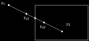 Υποδιαίρεση μεσαίων σημείων Αν τα άκρα του ευθύγραμμου τμήματος P 1 P 2 είναι P 1 ( 1, y 1 ) και P 2 (