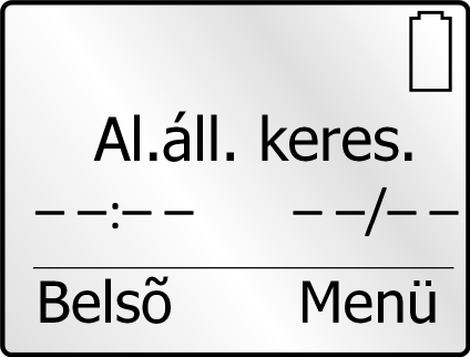 Akku csatlakoztatása a hordozható készülékhez A hordozható készülékhez (2.4 V / 600 maó-s) NiMH akkumulátor tartozik.