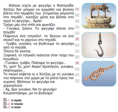 1 Η ΔΡΑΣΤΗΡΙΟΤΗΤΑ (κατανόησης γραπτού λόγου) Ερωτήσεις: Περίγραψε την εικόνα.