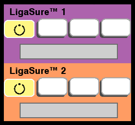 Επισκόπηση της λειτουργίας LigaSure Επισκόπηση της λειτουργίας LigaSure Η λειτουργία σύντηξης ιστών LigaSure µπορεί να χρησιµοποιηθεί σε αρτηρίες, φλέβες και λεµφαγγεία διαµέτρου έως και 7 mm και