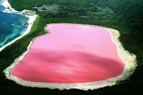 Σενεγάλη: Η Ροζ Λίμνη Η ΡοζΛίμνη ή «Lac Rose»της Σενεγάλης οφείλει το αυνήθιστο χρώμα της σε βακτήρια που αναπτύσσονται