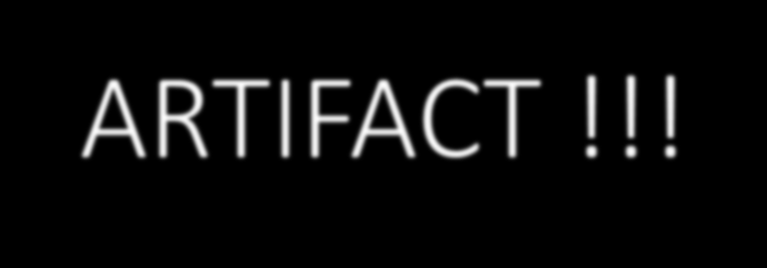 Ιn vitro καλλιέργειες : ARTIFACT!