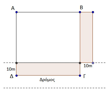 Μαθηματικά Β' Γυμνασίου - Ασκήσεις επανάληψης στη Γεωμετρία Σελίδα 2 7) Αν το εμβαδόν του τριγώνου ΑΓΚ είναι 10 cm 2, να υπολογίσετε : (i) Το εμβαδόν του τετραγώνου ΑΒΓΔ.