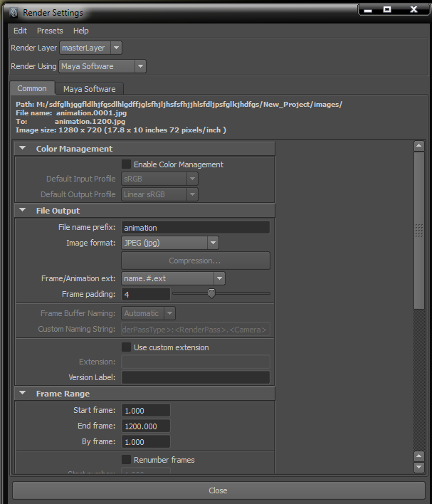 5.2 ΤΕΛΙΚΗ ΕΞΑΓΩΓΗ RENDERING Με την ολοκλήρωση της κίνησης της κάμερας, έρχεται η ώρα της παραγωγής του animation. Οι ρυθμίσεις του render γίνονται από το Option - Render Settings του Render View.