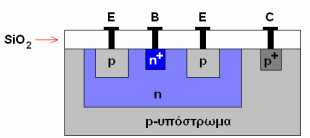 Κατασκευή διατάξεων μικροηλεκτρονικής Παραδείγματα βασικών ολοκληρωμένων δομών μικροηλεκτρονικής.
