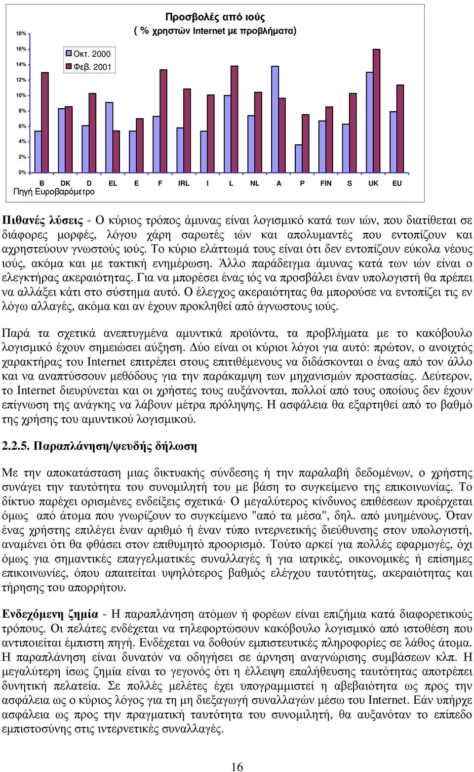 χάρη σαρωτές ιών και απολυµαντές που εντοπίζουν και αχρηστεύουν γνωστούς ιούς. Το κύριο ελάττωµά τους είναι ότι δεν εντοπίζουν εύκολα νέους ιούς, ακόµα και µε τακτική ενηµέρωση.