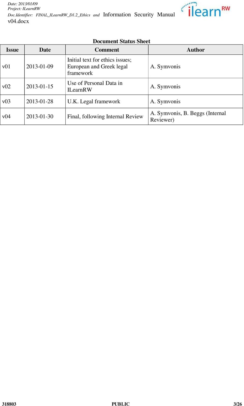 ILearnRW A. Symvonis A. Symvonis v03 2013-01-28 U.K. Legal framework A.