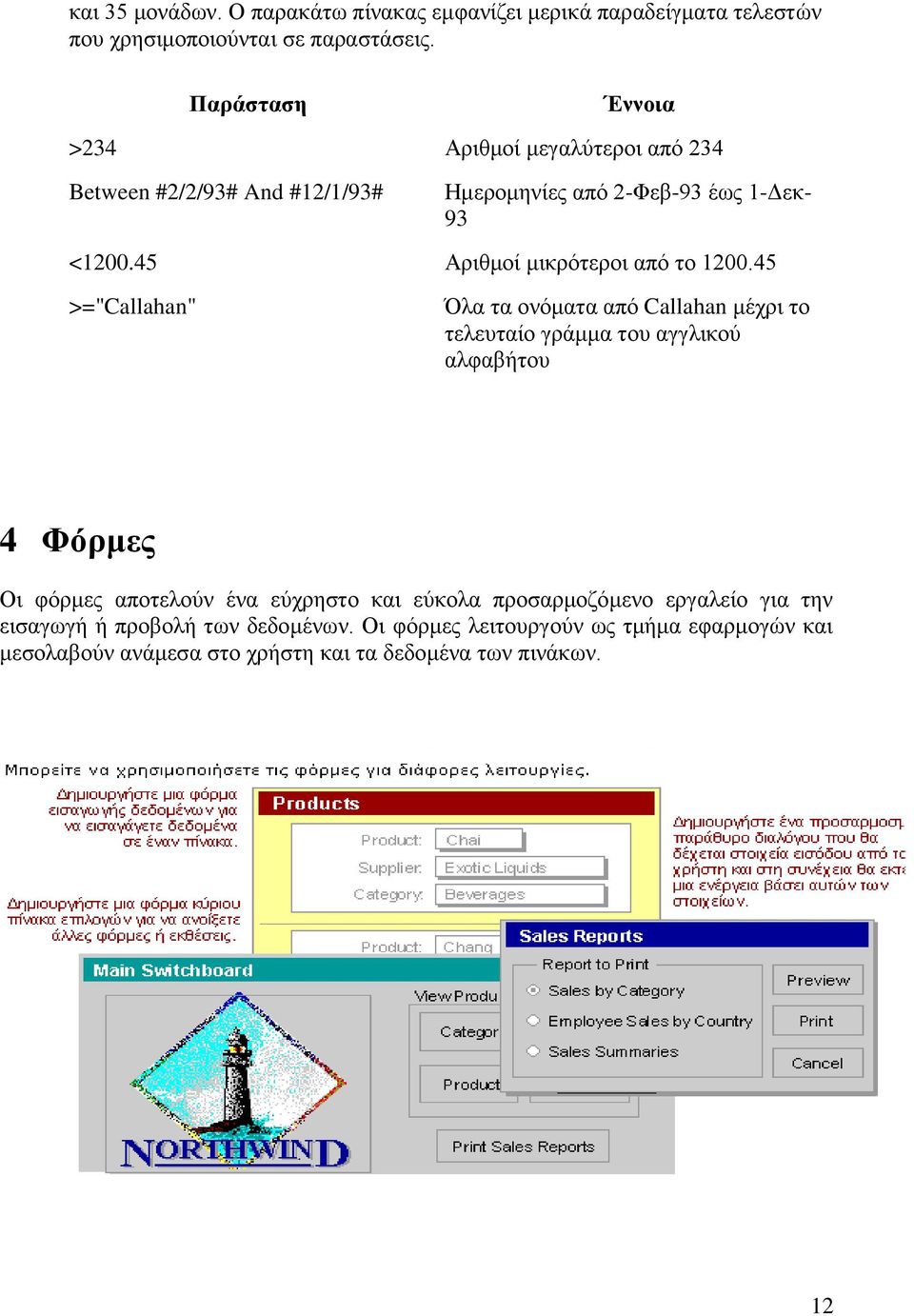 45 Αξηζκνί κηθξόηεξνη από ην 1200.