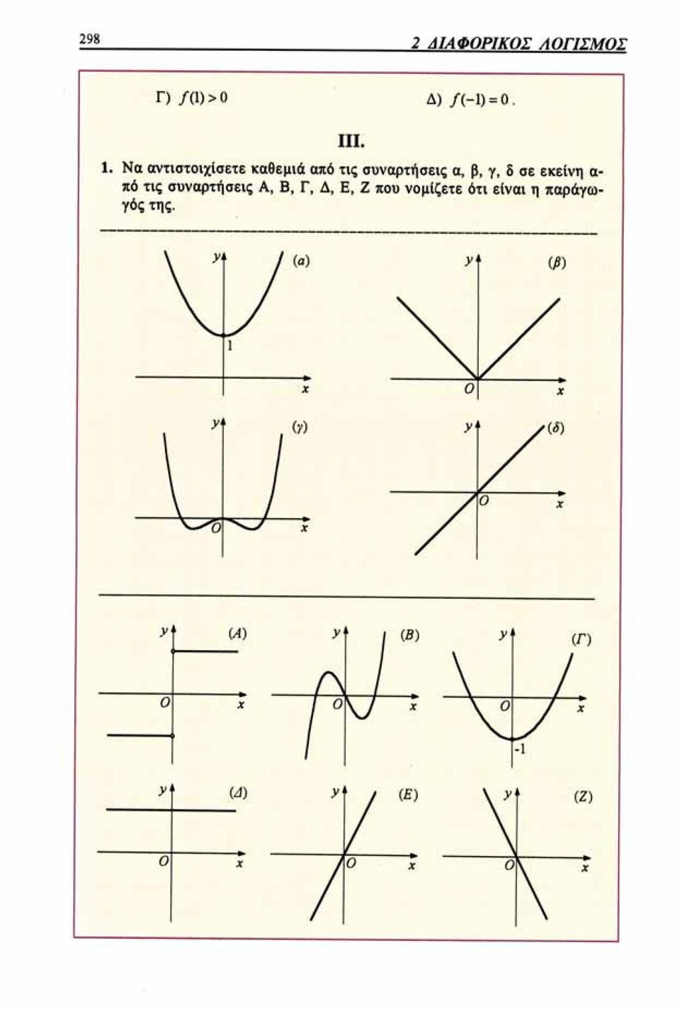 Τ δ σι ισl"! ο κ6 τις Cι\ιYι:φτ/σιιι;. Β. Γ. Δ Ε. Ζ.