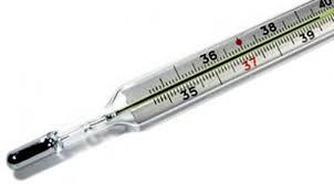 Termometer Pembahagian skala terkecil hendaklah dikenalpasti (±1%). Unit SI bagi suhu ialah kelvin (K), tetapi darjah celsius (C) lebih biasa digunakan.