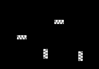 Σχήμα 4-23:Κύκλωμα φίλτρου διέλευσης στενής ζώνης. Παράδειγμα 1: Παράδειγμα απλού φίλτρου διέλευσης ζώνης. Το κύκλωμα του σχήματος 4.