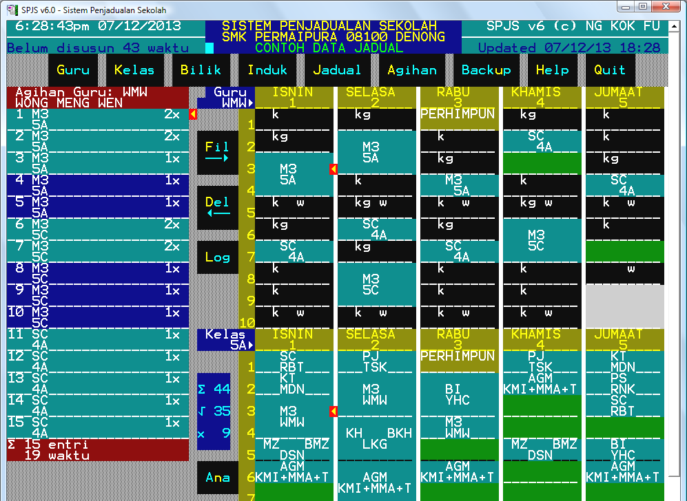 BAB 4 MENYUSUN JADUAL SECARA INTERAKTIF SPJS Item 1 Item 3