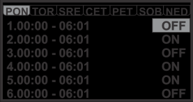 PAR6: Moč delovanja ventilatorja v načinu delovanja DRVA. PAR7: Čas za avtomatski preklop na peletni način potem, ko je temperatura kotla pod minimalno temperaturo kotla.