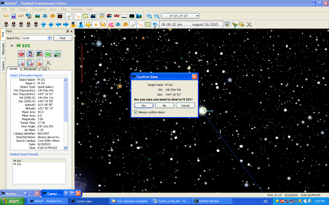 !! Το M101 βρίσκεται και