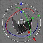 Translate Rotate Scale Combination Κάνοντας κλικ πάνω στους Χειριστές πατώντας ταυτόχρονα Shift+αριστερό κλικ πάνω στα εικονίδια, μπορούν να επιλεγούν περισσότεροι από