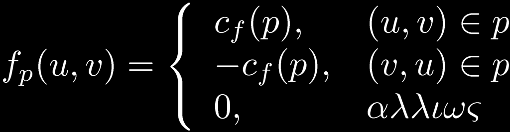 Μέθοδος Ford-Fulkerson Υπολειπόμενη χωρητικότητα Υπολειπόμενο δίκτυο όπου 2/2 2 2/6 7/ 0 9/ 2/9 /7 Υπολειπόμενη