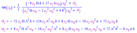Κεφάλαιο 5 Μη γραμμικές εξαναγκασμένες ταλαντώσεις Οι τιμές των τελευταίων προσδιορίζονται από τις σχέσεις (5.6) και (5.64) αν θεωρήσουμε ότι ισχύει : d d a( T) ( T) dt dt (5.